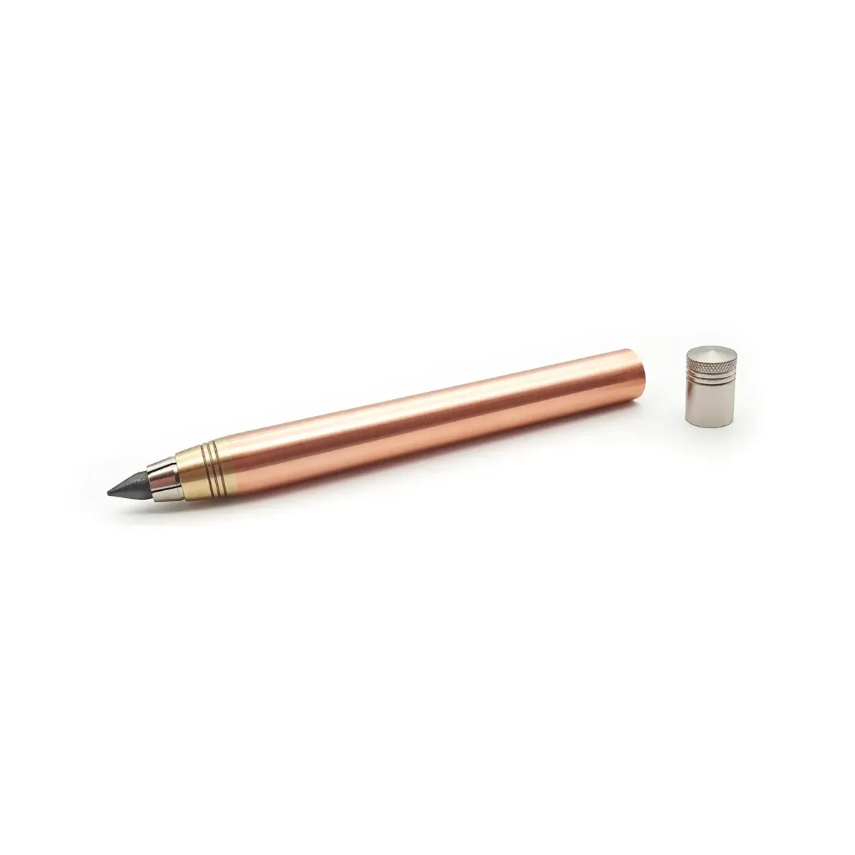 The maker’s 5.6 mm copper clutch pencil, shown in a current product photograph. Image: Nicholas Hemingway.