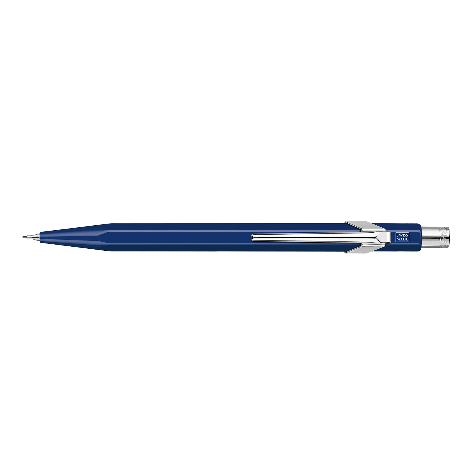 The mechanical pencil from the blue 849 set. Product image: Caran d’Ache.