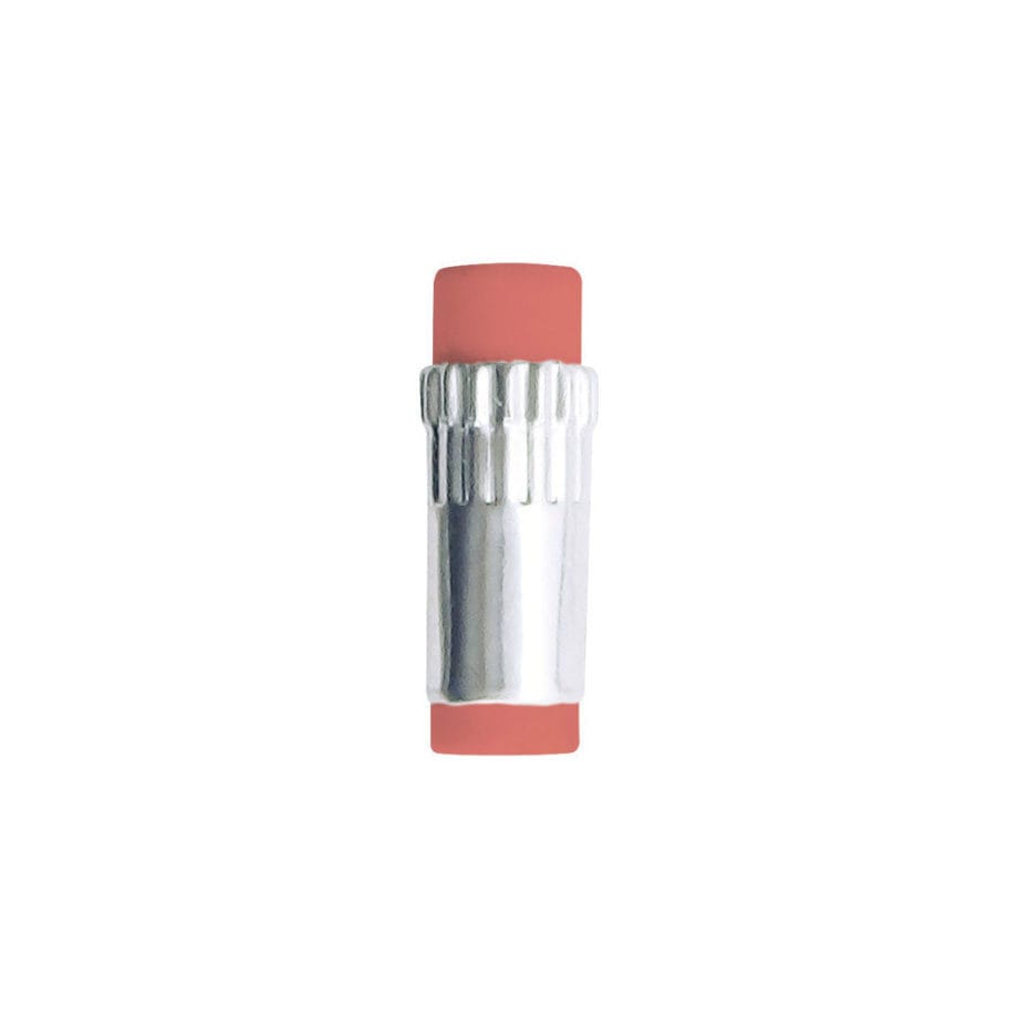 One Sailor 24-0011 replacement eraser with its metal holder