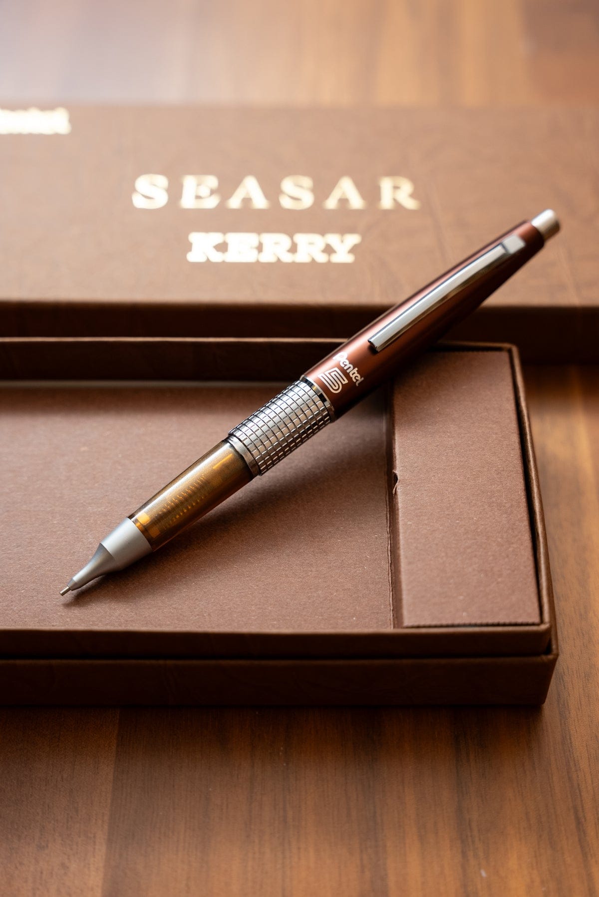SEASAR brown Kerry and presentation box. Photograph: SEASAR.