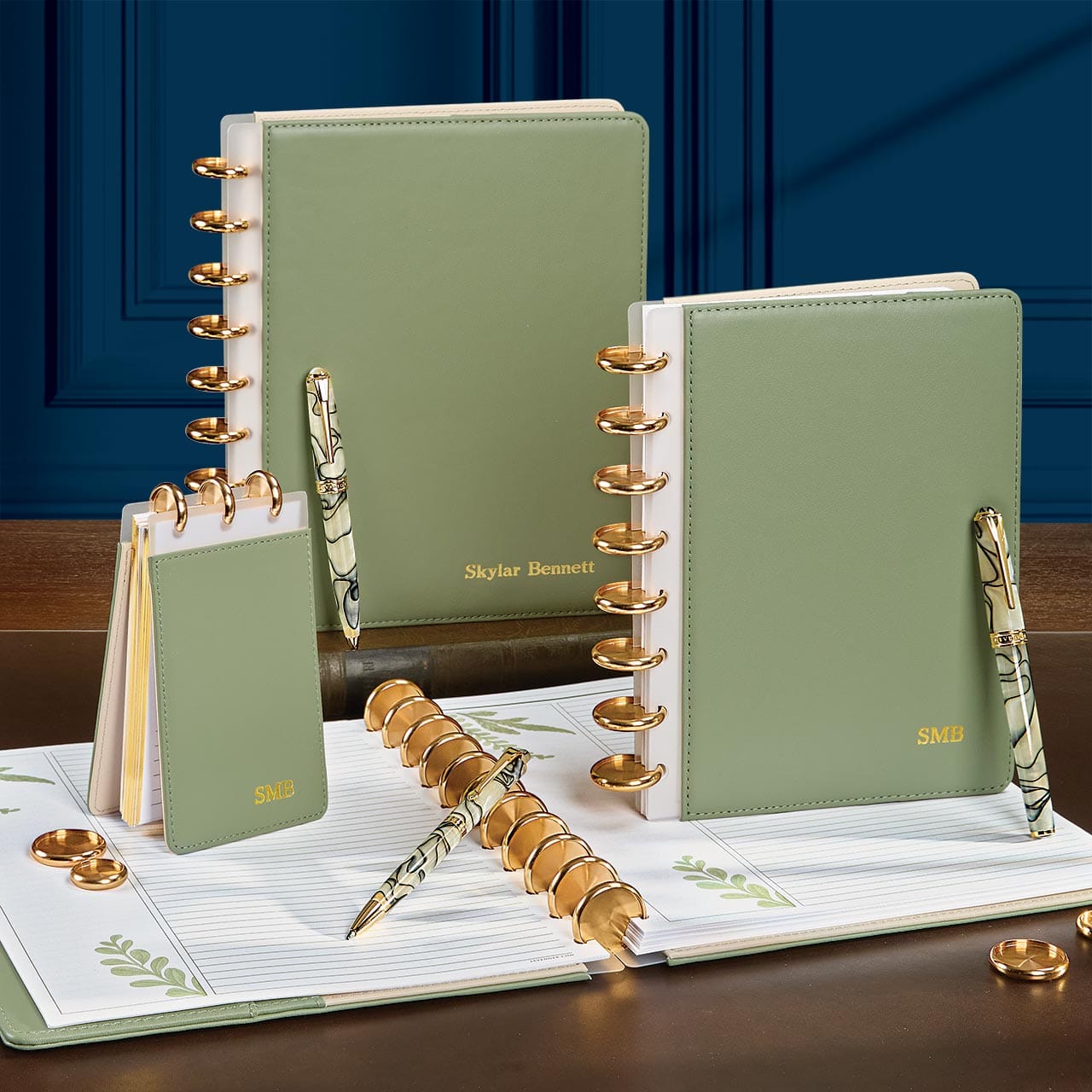 Levenger Circa stationery, shown as brand context. Photograph: Levenger.
